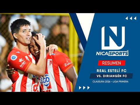 ? Resumen Liga Primera ⚽ Real Estelí FC 1️⃣?1️⃣ Diriangén FC | Final IDA Clausura 2026 thumbnail