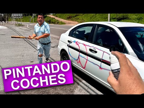 Grafiteando Coches de Desconocidos (BROMA) thumbnail