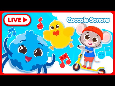 🔴 LIVE di Coccole Sonore - Le Migliori Canzoni per Bambini ✨🎶 thumbnail