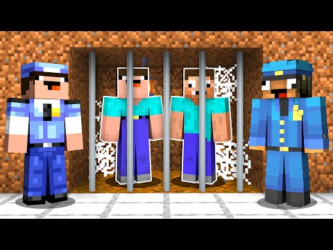 НУБ И ПРО ПОБЕГ ИЗ НУБСКОЙ ТЮРЬМЫ В МАЙНКРАФТ ! НУБИК И ТРОЛЛИНГ ЛОВУШКА MINECRAFT thumbnail