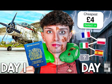 I Took the Cheapest Flight EVERYDAY & Ended Up In... thumbnail
