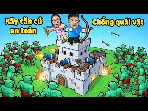 Xây căn cứ an toàn và nâng cấp vũ khí chống lại Quái Vật tấn công bqThanh và Ốc thumbnail