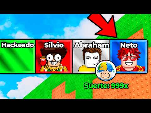 Usé FUERZA de YOUTUBERS en Patea un Lucky Block... thumbnail