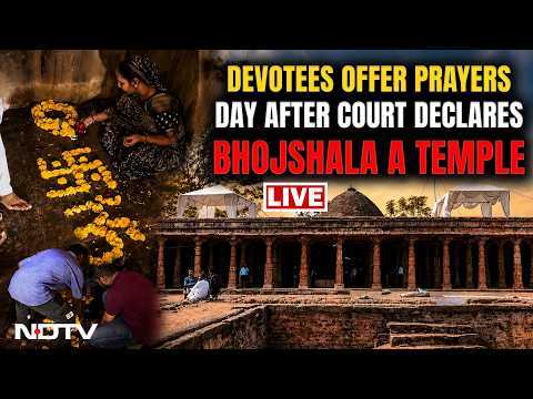 Dhar Bhojshala LIVE | Bhojshala Mandir | Dhar Bhojshala News | Court Declares Bhojshala A Temple thumbnail