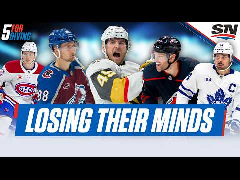 These 5 NHL Fanbases Are Losing Their Minds Right Now | 5 For Diving thumbnail