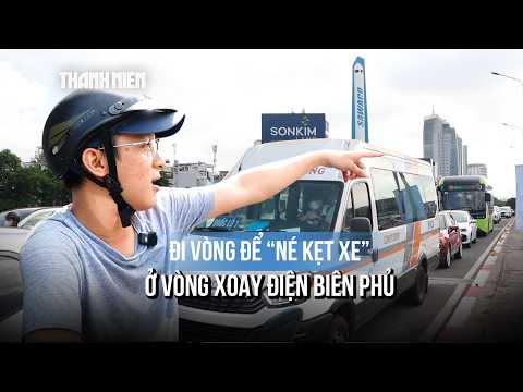 Thêm làn rẽ trái ở vòng xoay Điện Biên Phủ: Người dân bày cách đi vòng để 'né kẹt xe' thumbnail
