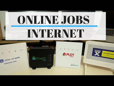 Best Internet for Online Jobs - Prepaid Wifi ( Globe / PLDT / SMART) - Converge / Fiber thumbnail