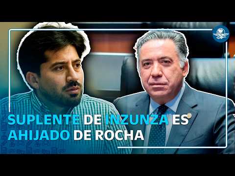 Inzunza obtiene licencia por 22 horas; rinde protesta su suplente, Omar López, ahijado de Rocha thumbnail