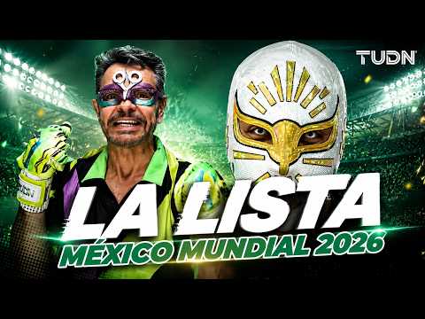 ¡ESTO ES MÉXICO! 🇲🇽🥹 La Lista Final peresentada por GRANDES MEXICANOS | TUDN thumbnail