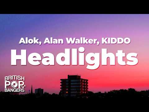 Alok, Alan Walker - Headlights (ft. KIDDO) (Lyrics) Slowed Down thumbnail