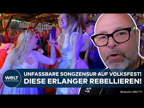 ERLANGEN: Unfassbar! Songverbote sorgen für Kopfschütteln! Partywütige rebellieren gegen Zensur thumbnail