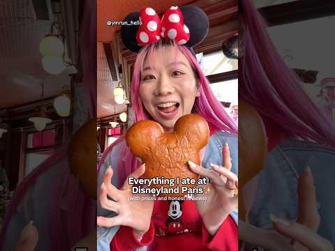 My tummy got SO full after this 😋 #yinrun #disneyland #disneyeats #whatIeatinaday #foodie thumbnail