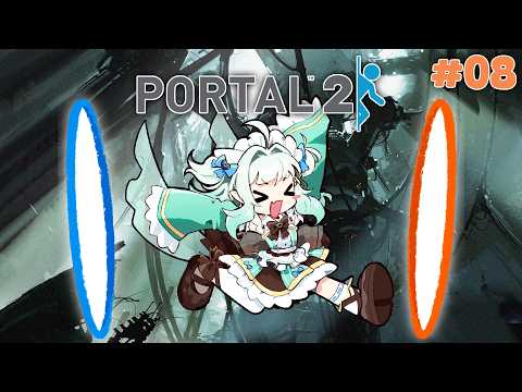 【LET'S PLAY: PORTAL 2 part 8 (FINAL)】YOU'LL NEVER GUESS WHERE WE GO!! 【Maid Mint Fantôme】 thumbnail