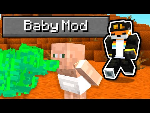 I Added Babies to Minecraft... (CURSED) thumbnail