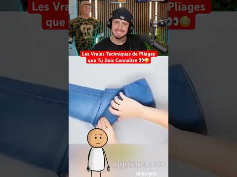 Les Vraies Techniques de Pliages que Tu Dois Connaître 👀😳 thumbnail