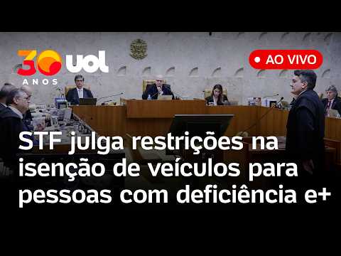 STF julga ações contra restrições na isenção de veículos para pessoas com deficiência e+ pautas thumbnail