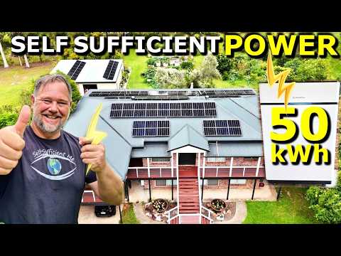 From $600 Power Bills to Self-Sufficient POWER - My MEGA Solar & Battery System! thumbnail