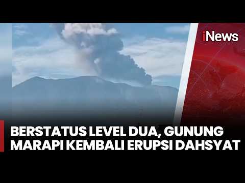 Berstatus Level Dua, Gunung Marapi Kembali Erupsi Dahsyat | iNews Siang (31/5) thumbnail