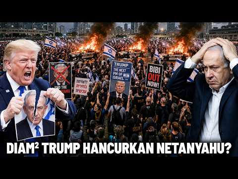 TEL AVIV KEOS, JUTAAN WARGA ISRAEL LENGSERKAN NETANYAHU!? Trump Jadi PM Baru Israel? thumbnail