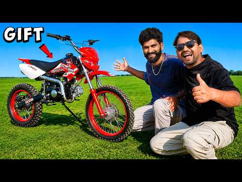 New Gift For Chaman Bhai 😍 - Mini Dirt Bike 150 cc | Day 53 thumbnail
