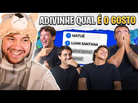 TENTANDO ADIVINHAR O GOSTO DE 100 PESSOAS! - React Aculturados thumbnail