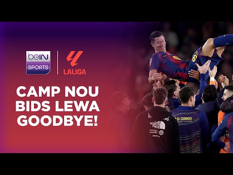 FAREWELL for Lewandowski as he leaves the Camp Nou pitch for the last time! | LaLiga 25/26 Moments thumbnail