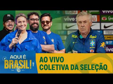 CBF CONFIRMA NEYMAR FORA POR PELO MENOS 2 SEMANAS! COLETIVA DA SELEÇÃO | AQUI É BRASIL thumbnail