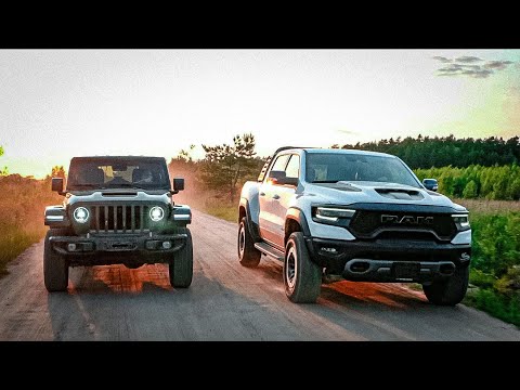 ПРИКЛЮЧЕНИЯ МИШИ НА ДАЧЕ - Dodge Ram TRX проиграл ДЖИПУ Wrangler! Я не ожидал.. thumbnail