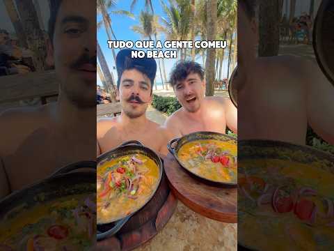 TUDO QUE A GENTE COMEU NO RESTAURANTE DO BEACH PARK thumbnail