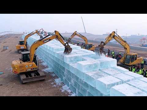 How a $500M Ice City is Built in 30 Days | Mega Construction thumbnail