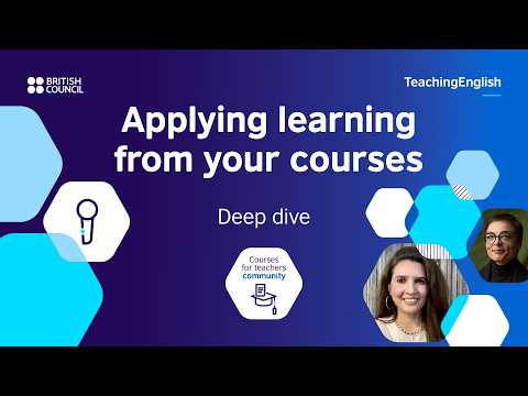 Deep dive – your ideas for applying learning from your courses thumbnail