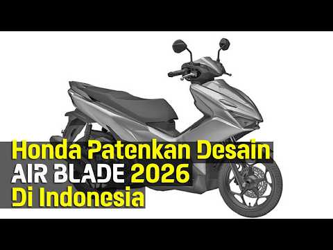 SCOOP : HONDA PATENKAN DESAIN AIR BLADE 160 DI INDONESIA | MAU RILIS ? thumbnail
