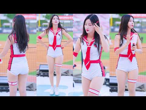 [8K] 세라정복의 위엄..ㄷㄷ 김진아 치어리더 직캠 金吉娜 Kim Jina Cheerleader fancam ktwiz 250701 thumbnail