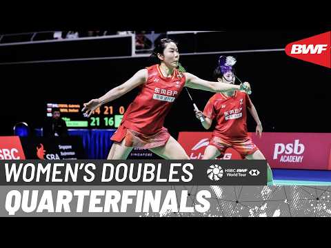 KFF Singapore Badminton Open 2026 | Stoeva/Stoeva (BUL) [8] vs Jia/Zhang (CHN) [4] | QF thumbnail