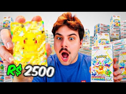 Abri CARTAS POKÉMON Sem Entender nada… e Ganhei mais de R$2000 thumbnail