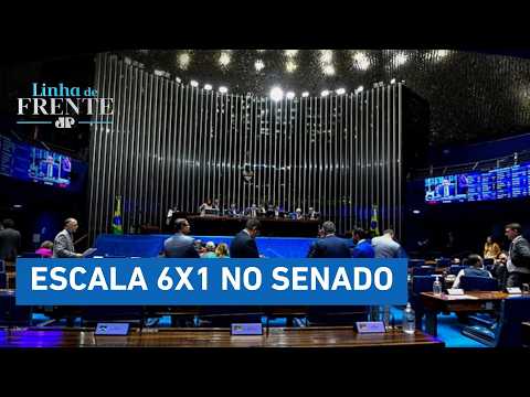 Escala 6x1 chega ao Senado e divide opiniões em Brasília | LINHA DE FRENTE thumbnail