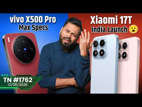 Xiaomi 17T India Launch, PM Modi Warning 🧐,OPPO Reno 16 First Look,vivo X500 Pro Max Camera-#TTN1762 thumbnail