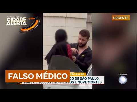 Homem é preso por atuar ilegalmente como médico na zona leste de SP thumbnail