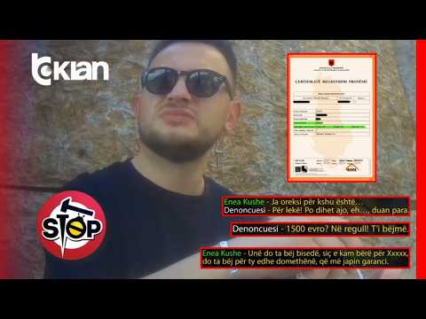 Stop/ 1500 euro për një certifikatë, pas shumë refuzimesh, paratë zgjidhin ngërçin thumbnail