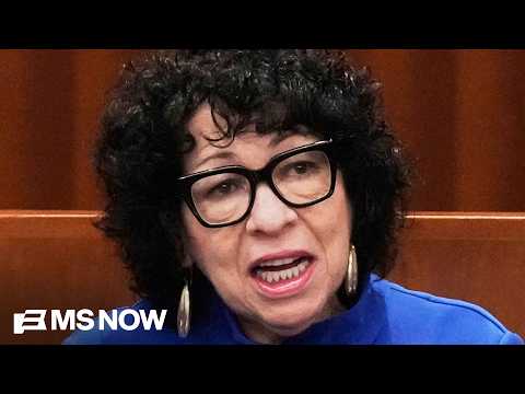 'UNLEASH CHAOS': Sotomayor EVISCERATES racially discriminatory Alabama scheme thumbnail