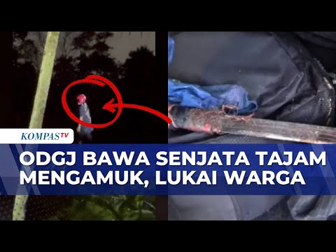 ODGJ Mengamuk Tengah Malam, Polisi dan Warga Terluka Saat Evakuasi | KOMPAS PAGI thumbnail