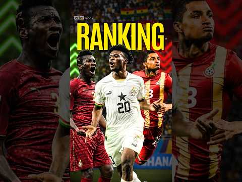 Ranking Ghana's World Cup Goals ??? #blackstars #worldcup #ghana thumbnail