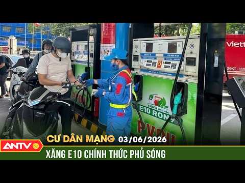 Xăng E10 chính thức phủ sóng, nhiều người dân ủng hộ chuyển đổi xanh | Cư dân mạng | ANTV thumbnail