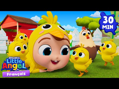 Mon minuscule petit poussin | Comptines avec Bébé Louis | Little Angel Français thumbnail