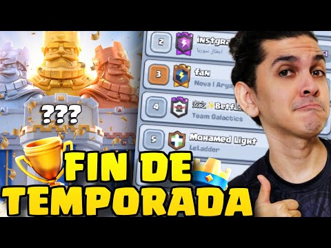 🚨 FINAL DE TEMPORADA!! FULL PROS! MOHAMED BETFAS RYLEY IAN TODOS LOS PROS! 😍 #clashroyale #gaming thumbnail