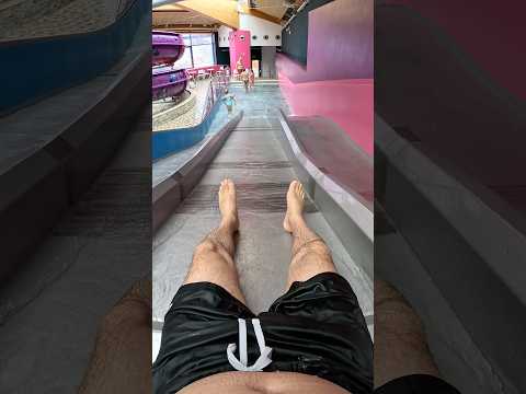 Triple Lane Water Slide 💦 | Aquapalace Prague #waterpark 🇨🇿 thumbnail