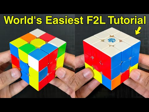 The Easiest Way to Learn F2L (NO Algorithms Needed!) thumbnail