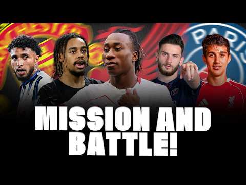 🚨 WINGERS BATTLE! UNITED ON A MISSION! BARCOLA, DIOMANDÉ, ANOTHER KVARA. NEW KID FOR THE REDS… thumbnail