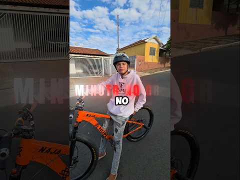 1 MINUTO NO GRAU VALENDO A BIKE ?? #bike #grau #desafio #wheeling #viral #bicicleta thumbnail