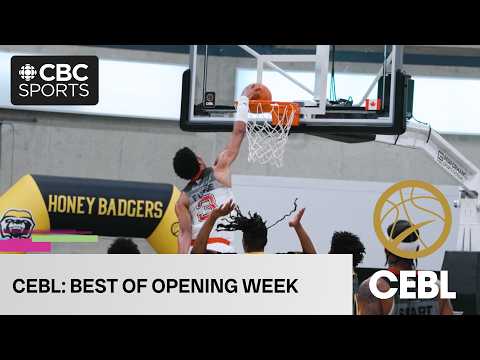 EMPHATIC dunks, buzzer beaters: The top plays from the CEBL's 2026 opening week | #CBCSports thumbnail
